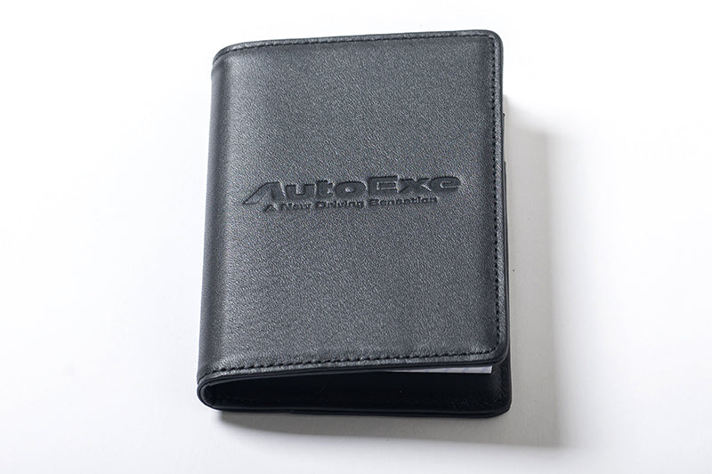 RHODIA genuine leather original cover + block memo AutoExe custom