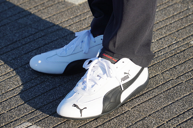 PUMA ドライビングシューズ スピードキャット LTHR × AutoExeカスタム