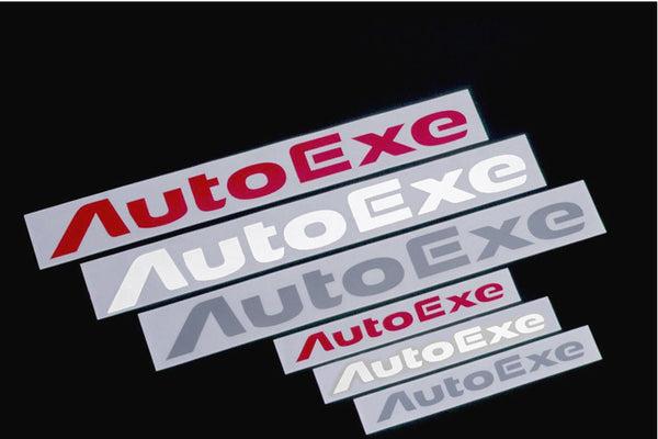 Logo Sticker, Auto Exe Official Online Store